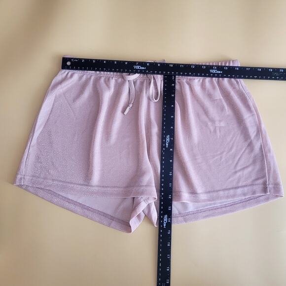Aerosoles Pale Mauve Fairycore‎ Coquette Princess Shimmery Shorts Pajama Set NWT - Picture 10 of 12